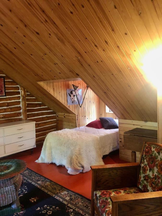 Chalet En Bois Rond Mauricie Saint-Alexis-des-Monts Eksteriør billede